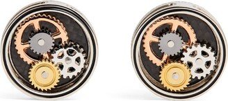 Circle Gear Cufflinks-AA