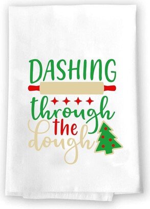 Christmas Decor | Decorative Kitchen Bath Hand Towels Baby It's Cold Outside Xmas Winter Novelty White Towel Home Holiday Decorations-AD