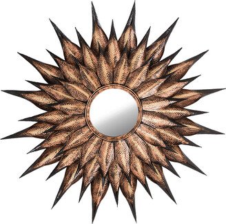 Sunflower Antique Wall Mirror