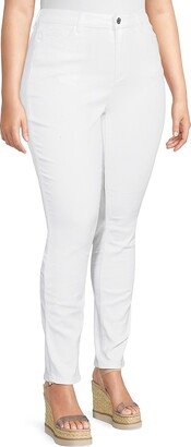 Gemma Rae Slim Straight High Rise Jeans