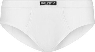 Brando Elasticized Jersey Briefs with Logo Label