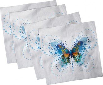 Swallowtail Butterfly Set of 4 Napkins, 12