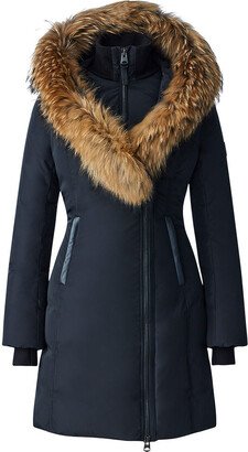 Kay Down Coat With Natural Fur Signature Collar