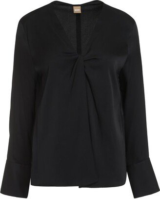 Boss Hugo Boss V-Neck Blouse