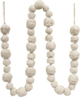 Glitter Snowball Garland - 42