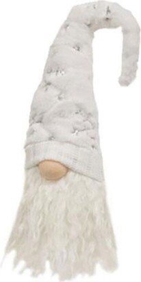 Fuzzy Sparkle Snowflake Gnome Sitter - 6
