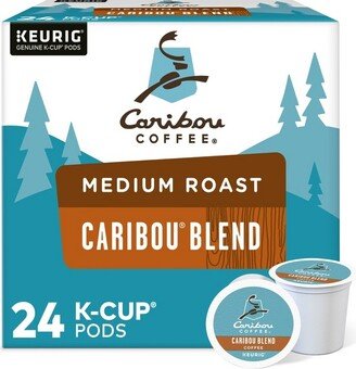 Caribou Coffee Caribou Blend Keurig K-Cup Coffee Pods - Medium Roast - 24ct