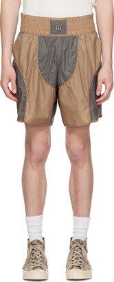 Beige Jordan Barrett Edition Boxing Shorts