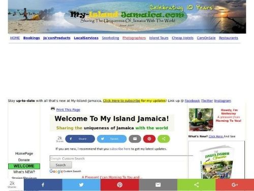 My-Island-Jamaica.com Promo Codes & Coupons