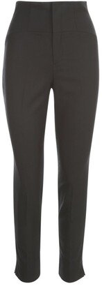 TWINSET High-Rise Straight Leg Pants