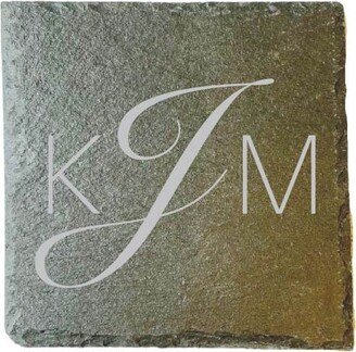 Slate Coaster, Wedding, Housewarming, Custom, Personalized