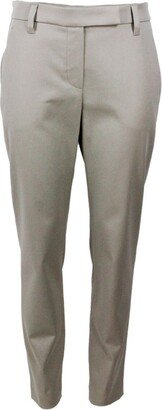 Cropped Stretched Trousers