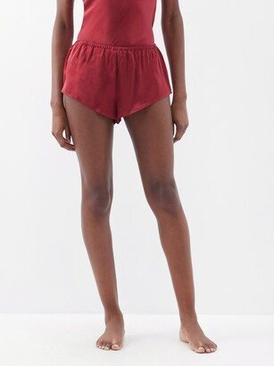 Venice Silk-charmeuse Pyjama Shorts