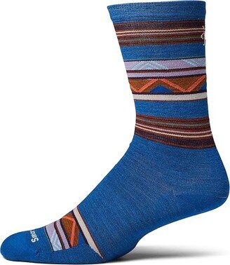 Everyday Zigzag Valley Crew (Laguna Blue) Crew Cut Socks Shoes