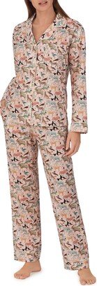 Liberty Animal Print Cotton Pajamas