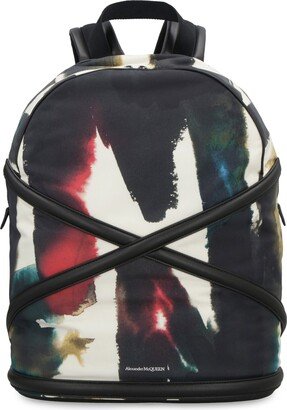 Harness Printed Nylon Backpack