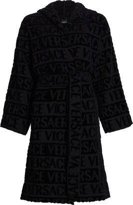 Repeat Logo Cotton Robe