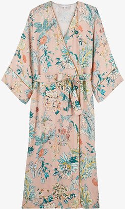 Womens ienna Golestan Floral-print Woven Robe