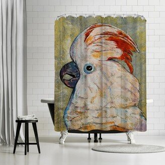 71 x 74 Shower Curtain, Moluccan Cockatoo by Michael Creese