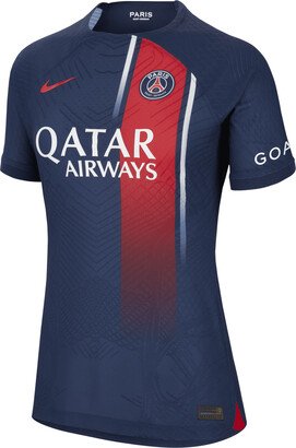 Achraf Hakimi Paris Saint-Germain 2023/24 Match Home Women's Dri-FIT ADV Soccer Jersey in Blue