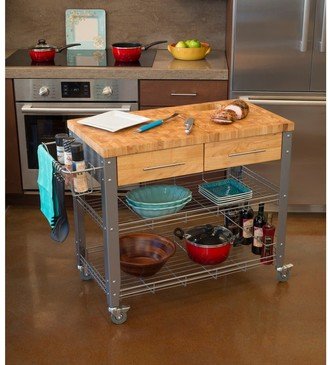 Stadium Kitchen 1.5-inch thick Work Station with drawers