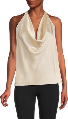 Jackie Cowl Silk Satin Camisole