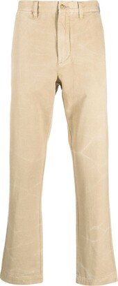 Logo-Patch Chino Trousers-AA