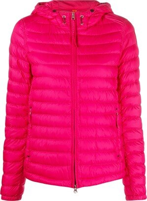 Hooded Zip-Up Puffer Jacket-AD