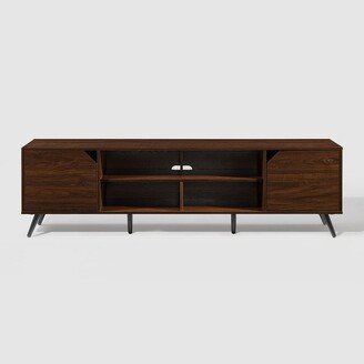 Mid-Century Modern Wide Storage TV Stand for TVs up to 80 - Saracina Home