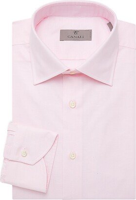 Modern Fit Solid Dress Shirt-AC