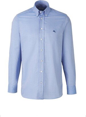 Buttoned Long-Sleeved Shirt-AK