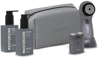 Metro Man 100Ml Moisturizing Face Wash & Shave Lotion Bundle