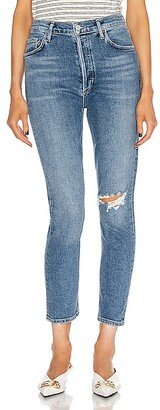 Nico High Rise Slim in Blue-AA