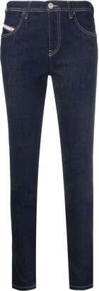 High-Rise Skinny Jeans-AL