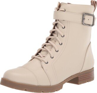 Womens Liverpool Combat Boot Bone 8 M