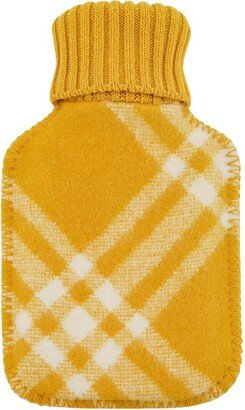 Check Pattern Hot Water Bottle