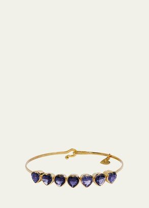 Christina Alexiou Lolite Heart Bracelet