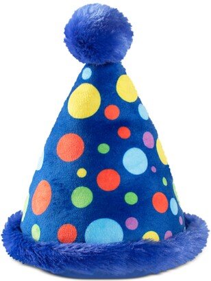 Large Party Hat Plush Dog Toy