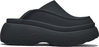 x Melissa embossed-sole platform clogs