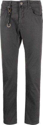 Cotton Tapered Trousers-AD