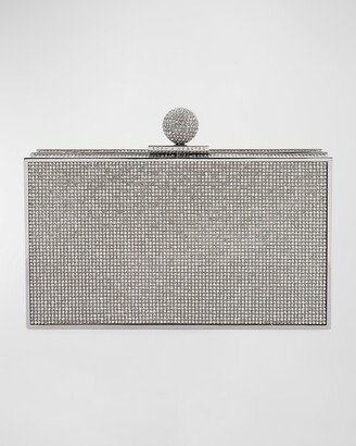 Clara BIjou Crystal Box Clutch Bag