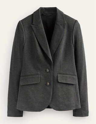 Semi Fitted Jersey Blazer