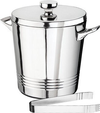 Top Shelf Double Walled Ice Bucket With Tongs