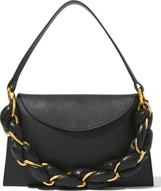 Braid Chain-Linked Shoulder Bag