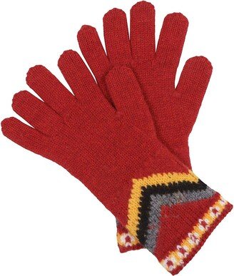 Detailed Knit Gloves-AC