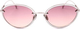 Round Frame Sunglasses-BH