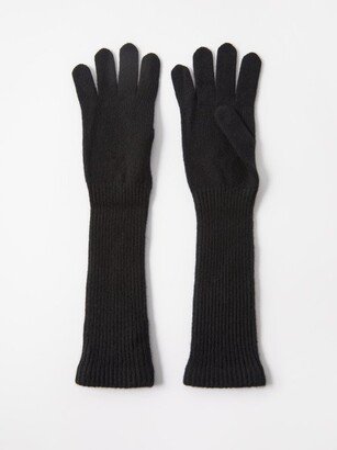 Whitewood Ribbed Cashmere Gloves-AC