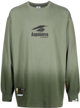 AAPE UNVS long-sleeved T-shirt