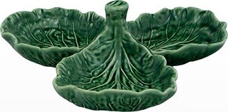 Cabbage Olive Dish, Green