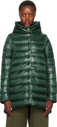 Green Amelia Down Coat